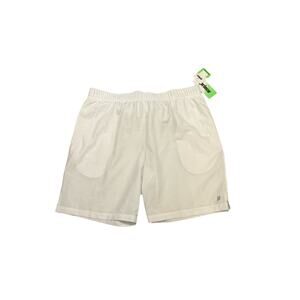Prince Match 9” White Tennis Shorts Men’s XXL Moisture Wicking NWT Lightweight